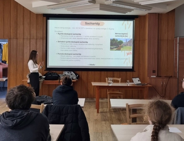 Odborné přednášky o výživě na naší škole